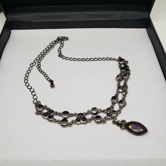 Beautiful Sparkling Pink Beaded Y Drop Necklace - Picture 9 of 10